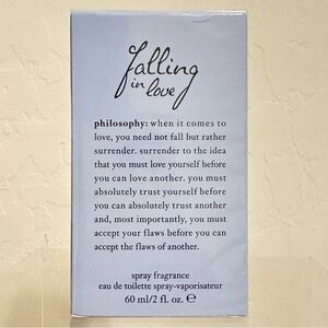 Falling in love perfume by philosophy